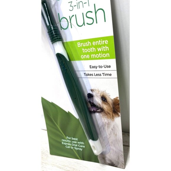 Oral Care 3-in-1 Dog Toothbrush- Easy and quick to Use - Picture 4 of 4